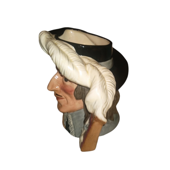 Royal Doulton D'Artagnon 1982 LARGE Toby Character Jug Vintage Collectib… - Picture 3 of 6